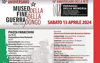 Il Sindaco PIETRO PUCCIO invitato a  DONGO per le celebrazioni della guerra di LIBERAZIONE